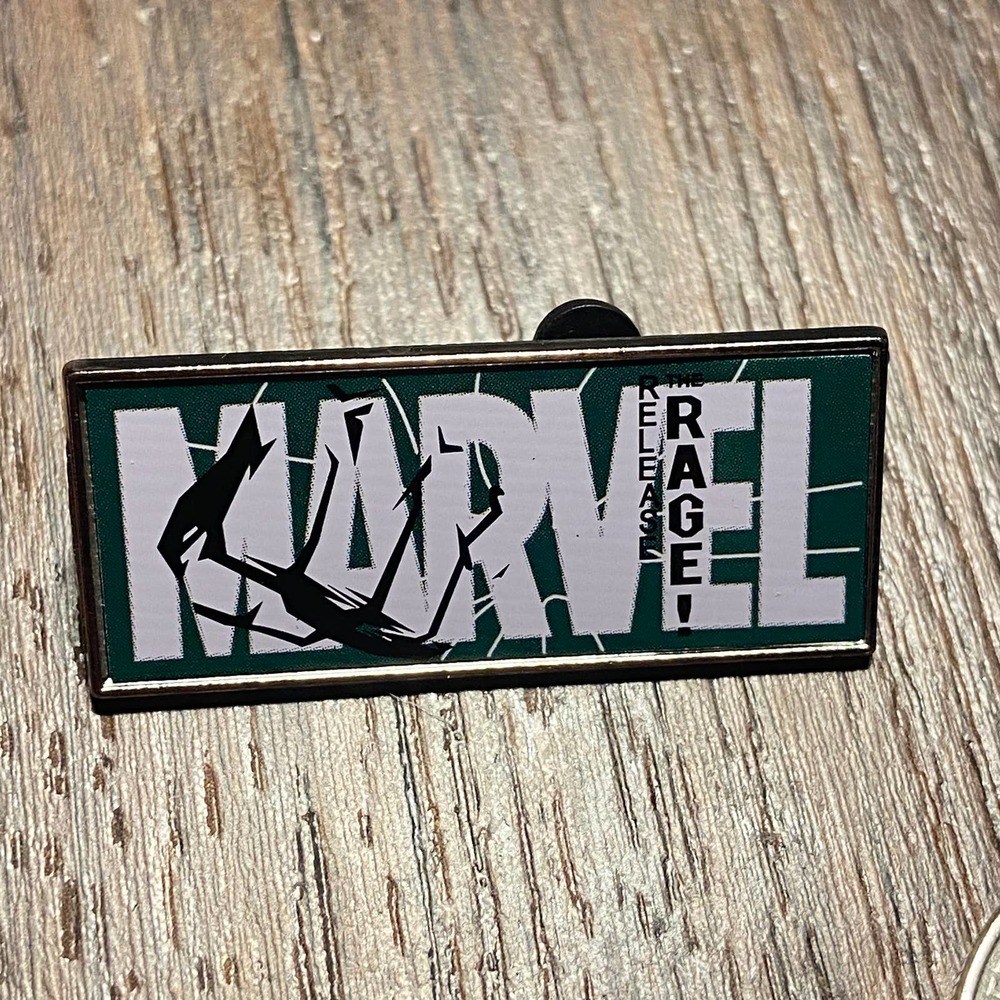 Disneyland Shanghai Marvel Hulk Fist Rage Rectangle Pin 2020